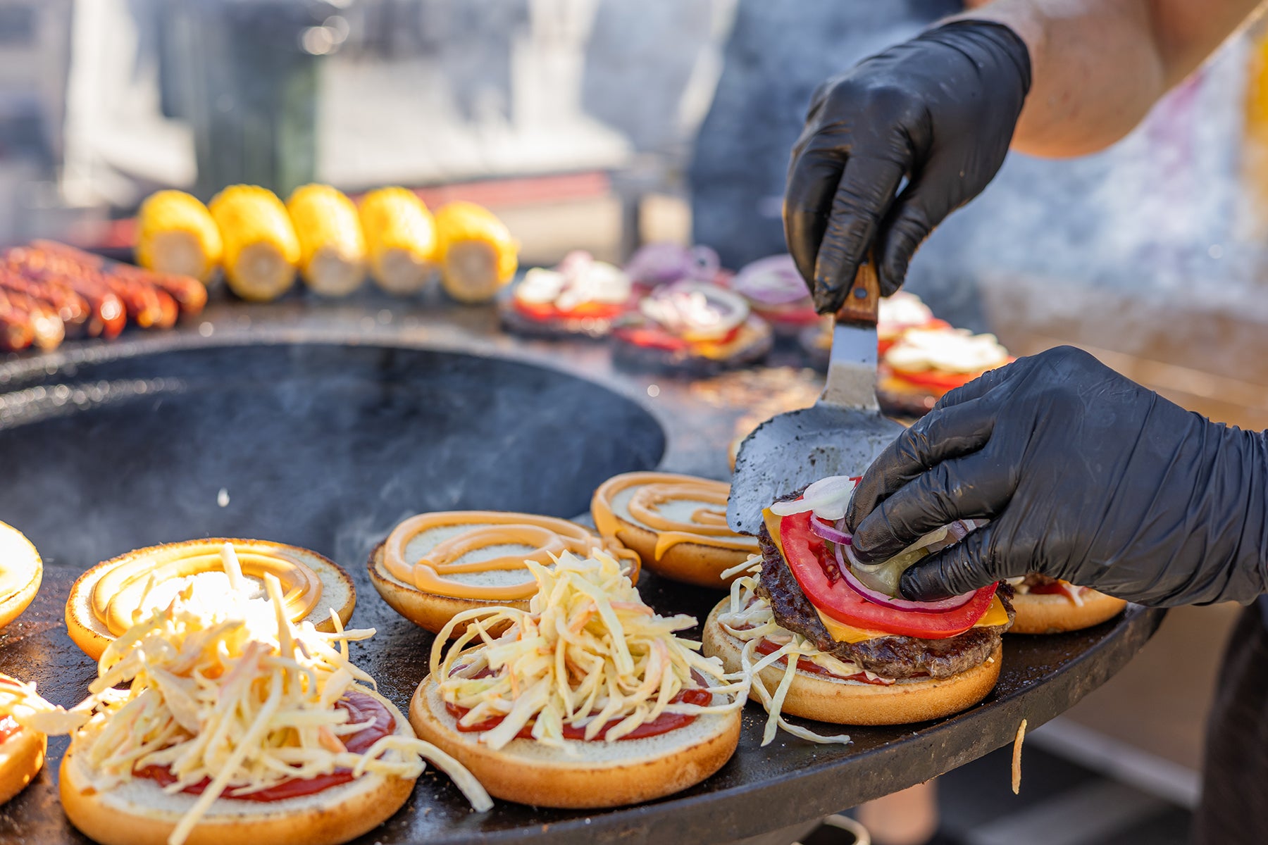 BBQ food prep gloves